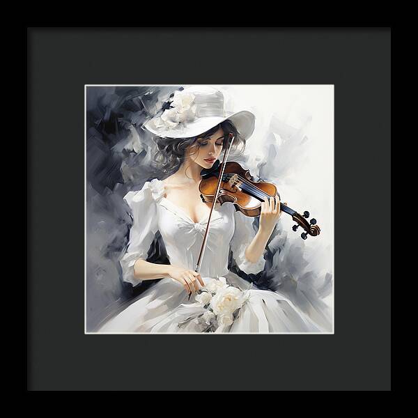 Strings of Elegance - Framed Print