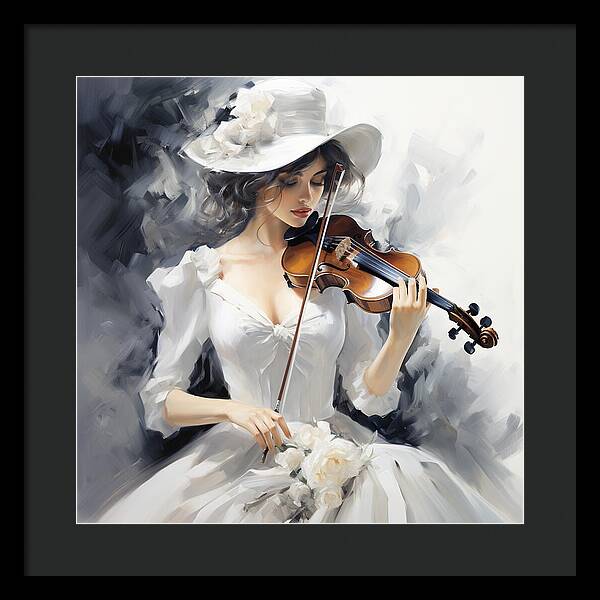 Strings of Elegance - Framed Print