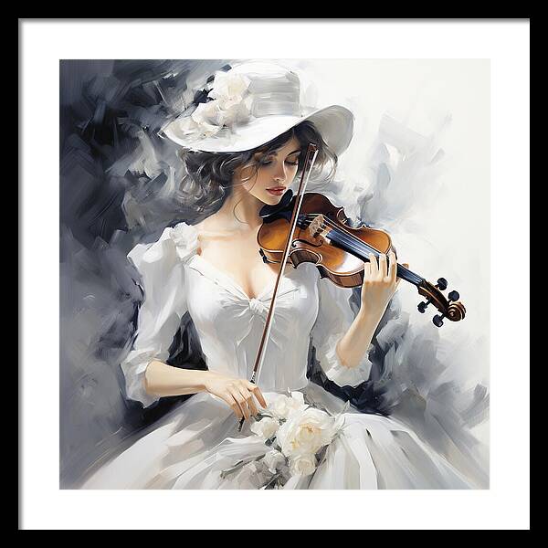 Strings of Elegance - Framed Print