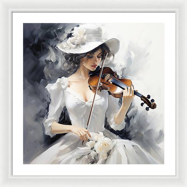 Strings of Elegance - Framed Print