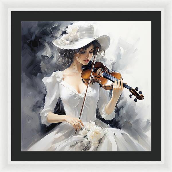 Strings of Elegance - Framed Print