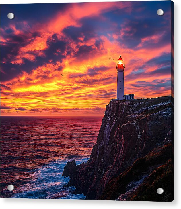 Sunset Sentinel - Acrylic Print