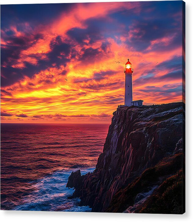Sunset Sentinel - Acrylic Print
