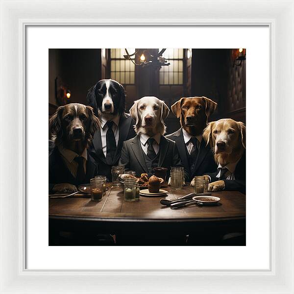 Tailored Tails - Framed Print