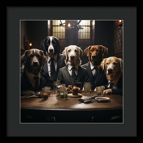 Tailored Tails - Framed Print