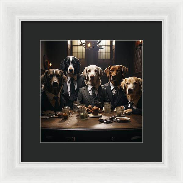 Tailored Tails - Framed Print