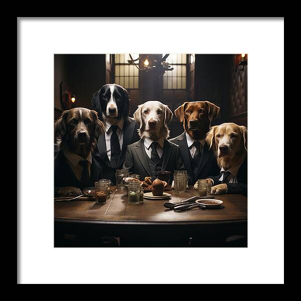 Tailored Tails - Framed Print