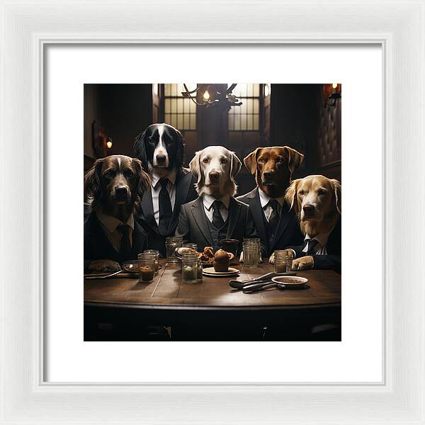 Tailored Tails - Framed Print