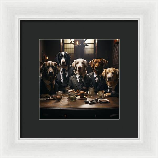 Tailored Tails - Framed Print