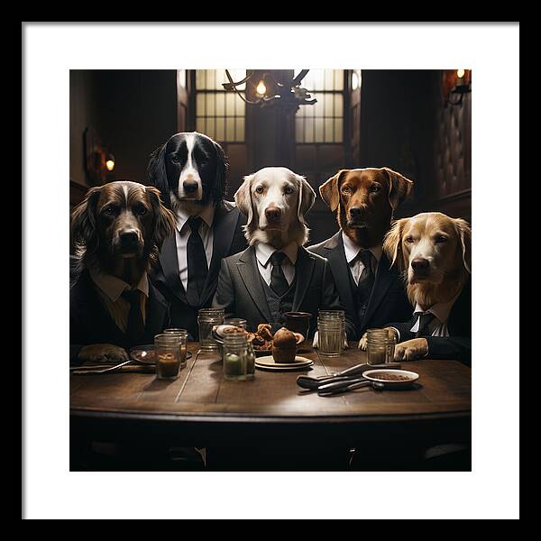 Tailored Tails - Framed Print