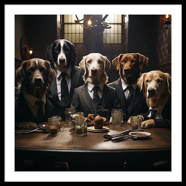 Tailored Tails - Framed Print