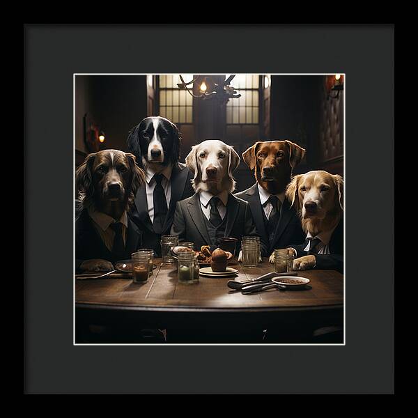 Tailored Tails - Framed Print