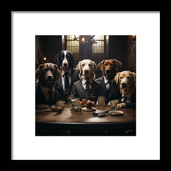 Tailored Tails - Framed Print