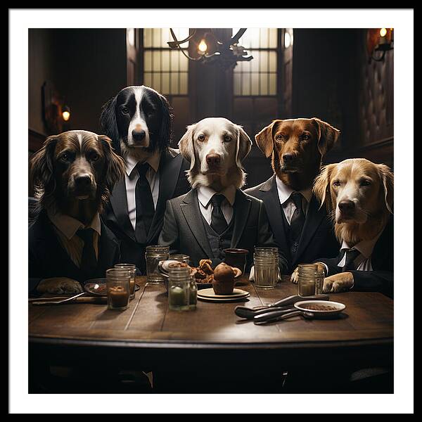 Tailored Tails - Framed Print