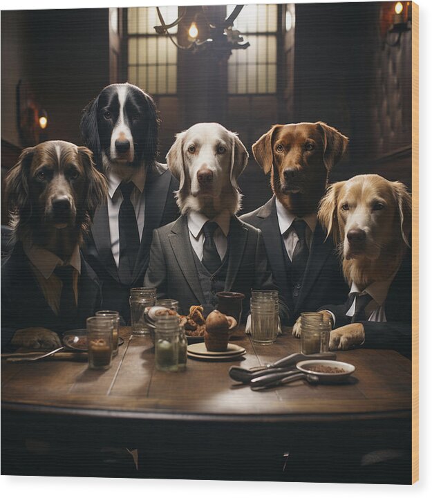 Tailored Tails - Wood Print