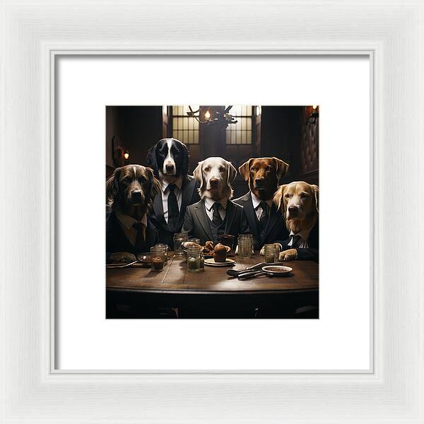 Tailored Tails - Framed Print