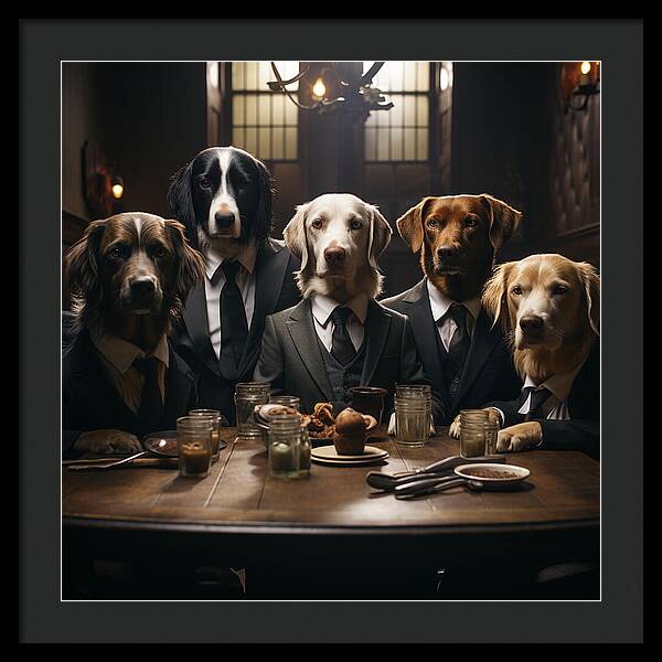 Tailored Tails - Framed Print