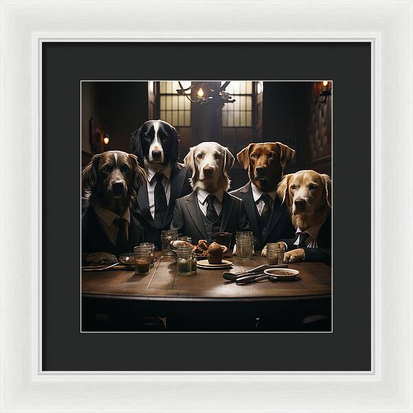 Tailored Tails - Framed Print