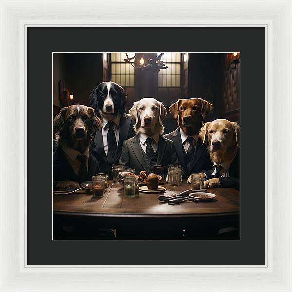 Tailored Tails - Framed Print