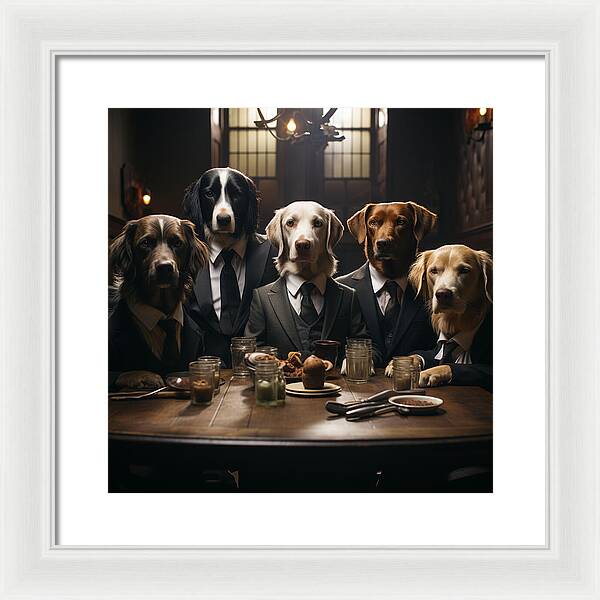 Tailored Tails - Framed Print