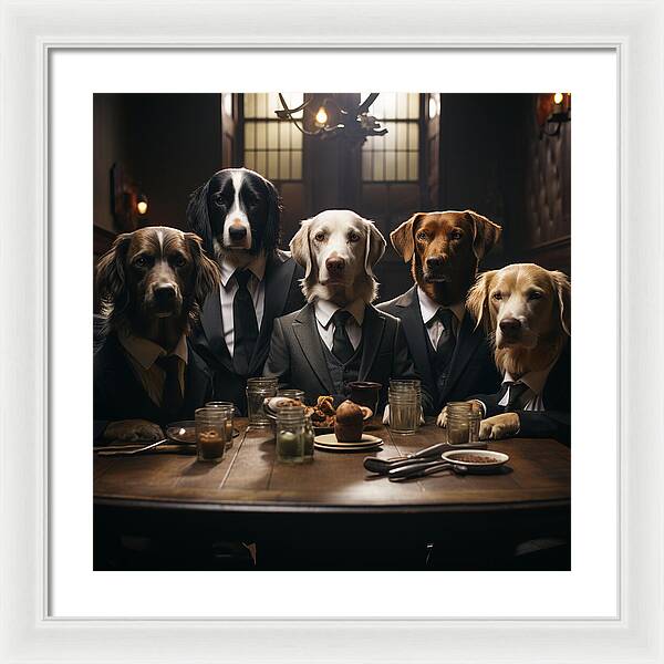 Tailored Tails - Framed Print