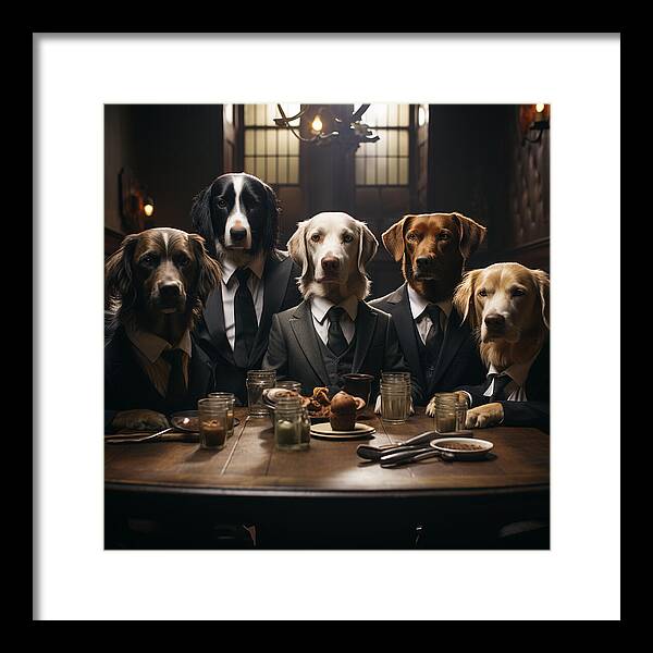 Tailored Tails - Framed Print