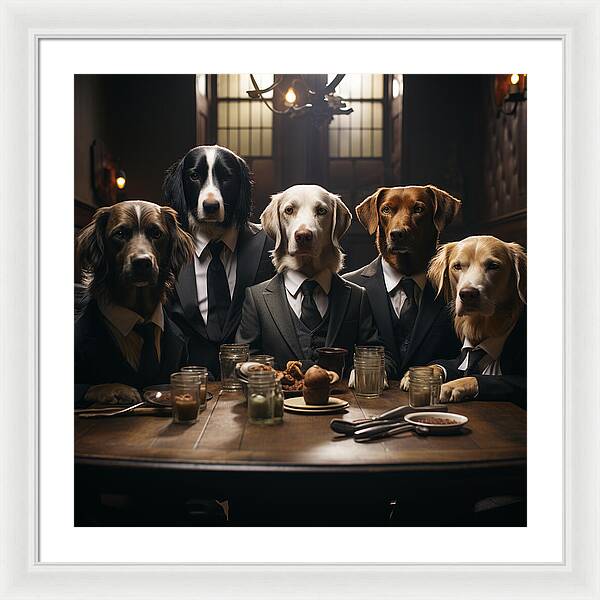 Tailored Tails - Framed Print