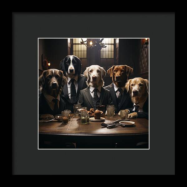 Tailored Tails - Framed Print