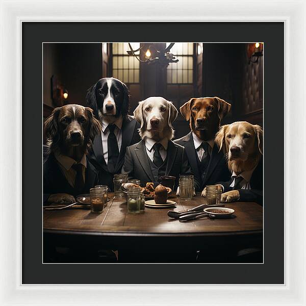 Tailored Tails - Framed Print