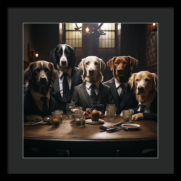 Tailored Tails - Framed Print