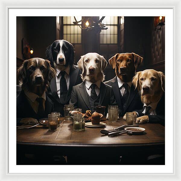 Tailored Tails - Framed Print