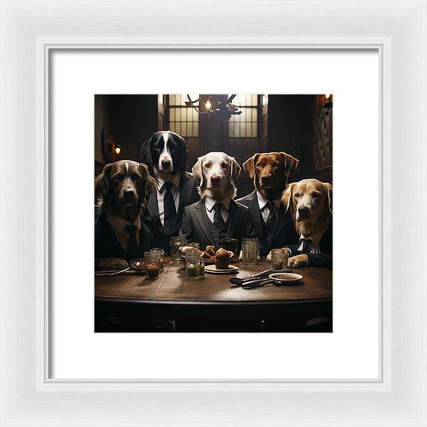 Tailored Tails - Framed Print