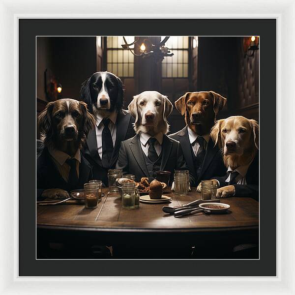 Tailored Tails - Framed Print