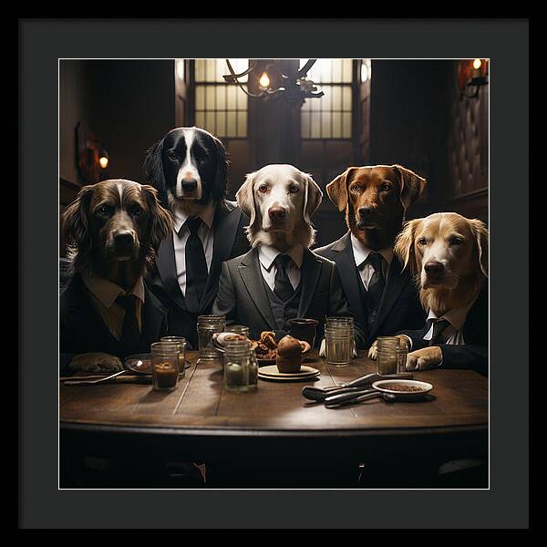 Tailored Tails - Framed Print