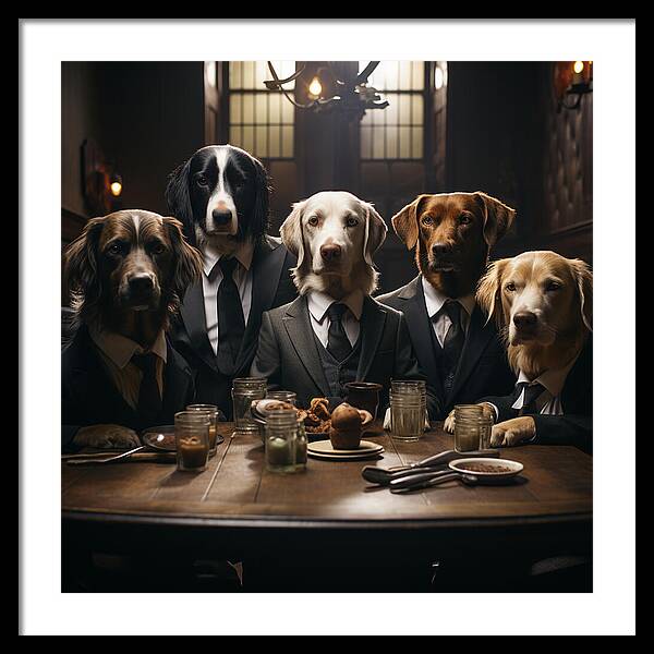 Tailored Tails - Framed Print