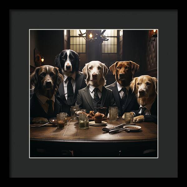 Tailored Tails - Framed Print