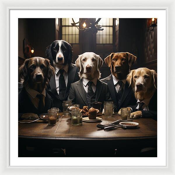 Tailored Tails - Framed Print
