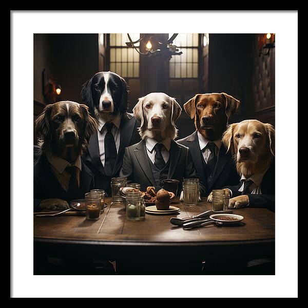 Tailored Tails - Framed Print