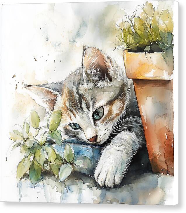 Tender Greens - Canvas Print