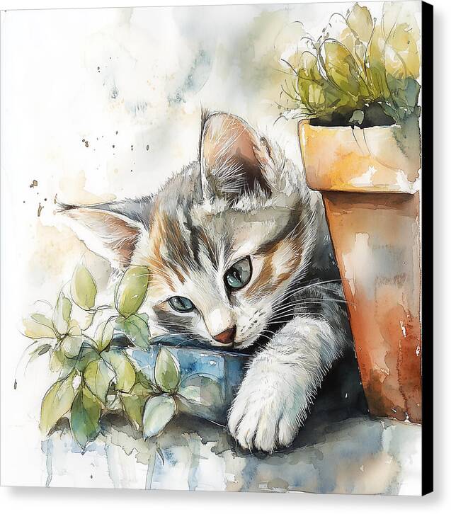 Tender Greens - Canvas Print