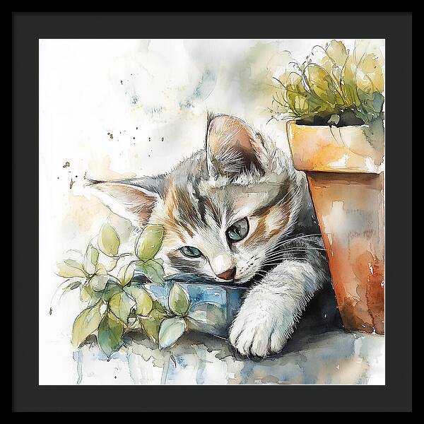 Tender Greens - Framed Print