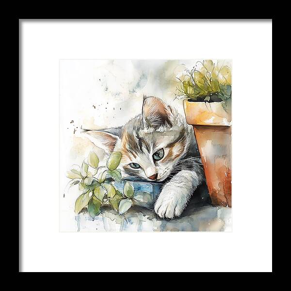 Tender Greens - Framed Print