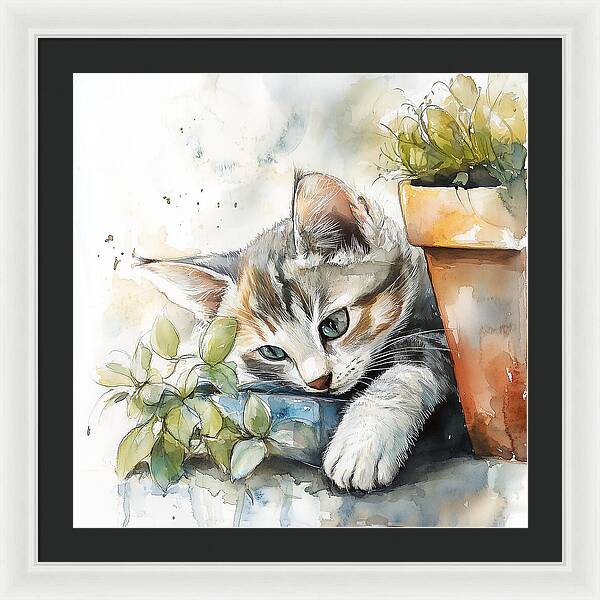 Tender Greens - Framed Print