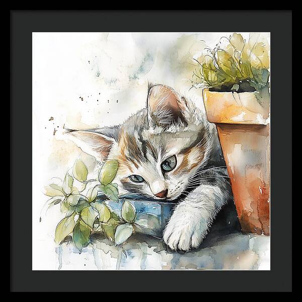 Tender Greens - Framed Print