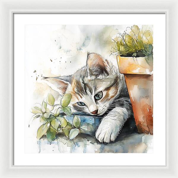 Tender Greens - Framed Print