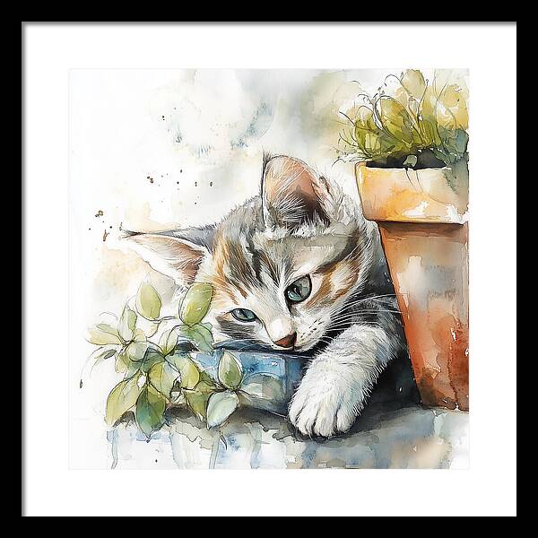 Tender Greens - Framed Print