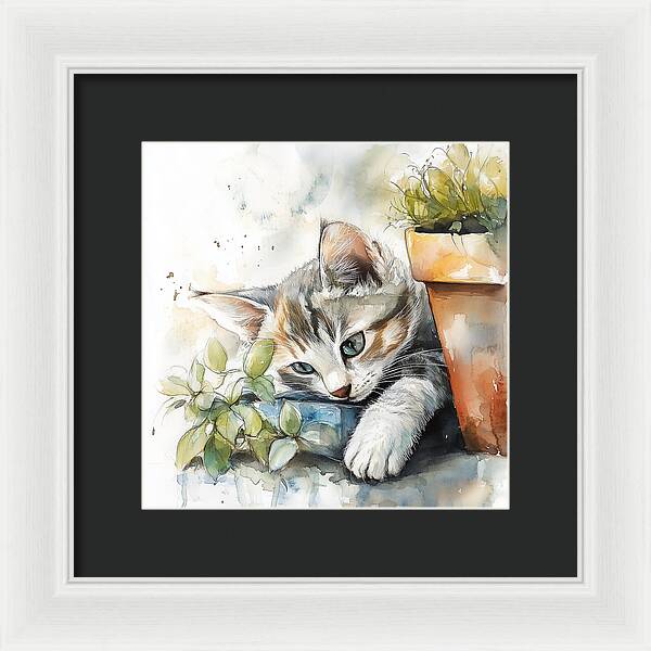 Tender Greens - Framed Print