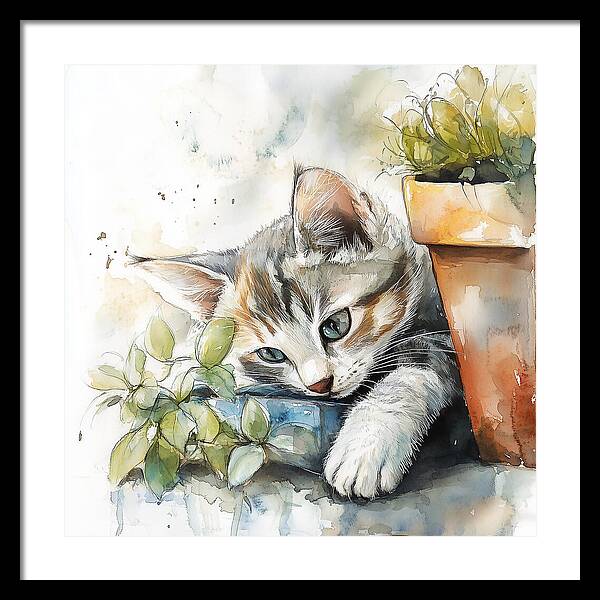 Tender Greens - Framed Print