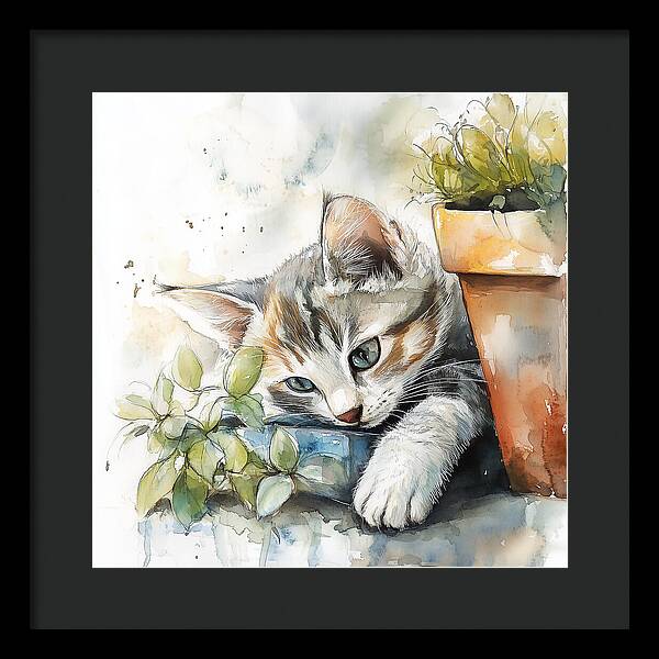 Tender Greens - Framed Print