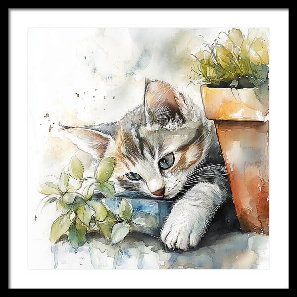 Tender Greens - Framed Print